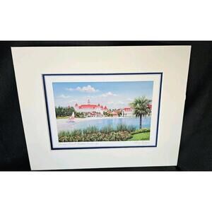 Disney Parks Larry Dotson Grand Floridian Resort Vacation Memories Print 8x10